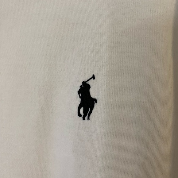 Polo by Ralph Lauren Men’s White Custom Slim Polo Shirt size XL - Picture 4 of 14